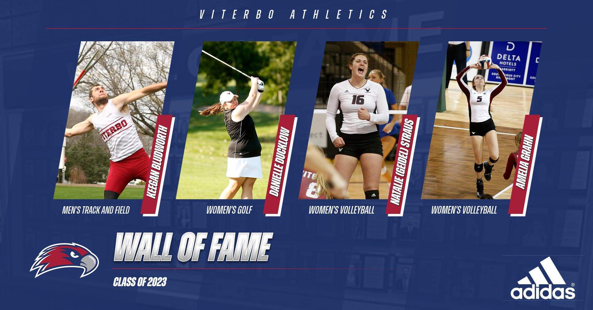 Viterbo Athletics Announces 2023 Wall of Fame Class