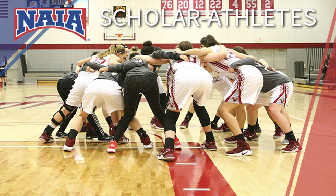 V-Hawks Corral Six Daktronics-NAIA Scholar-Athlete Awards