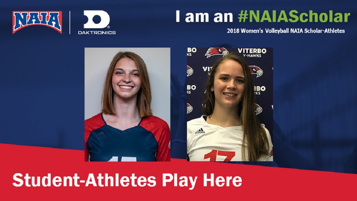 Aspen and Krysinski Named Daktronics-NAIA Scholar-Athletes
