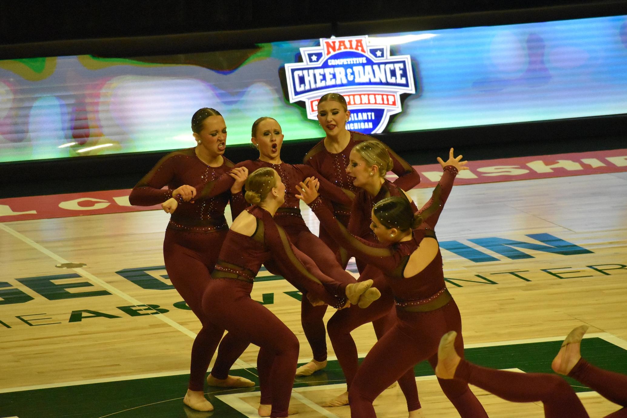 Viterbo Dance Finishes Seventh Place at National Championships