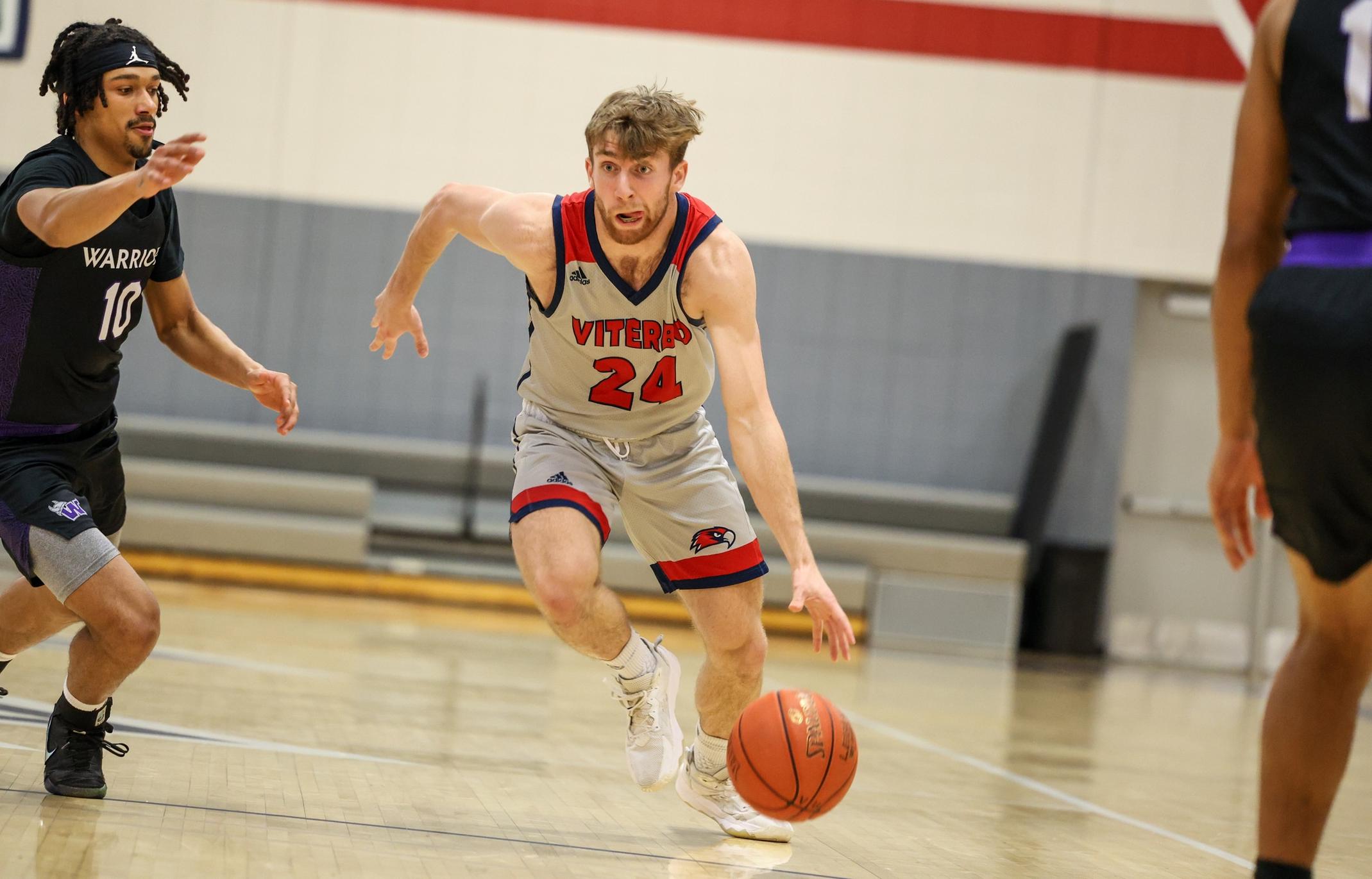Olson and Crubel Score 21, But V-Hawks Fall to Comets