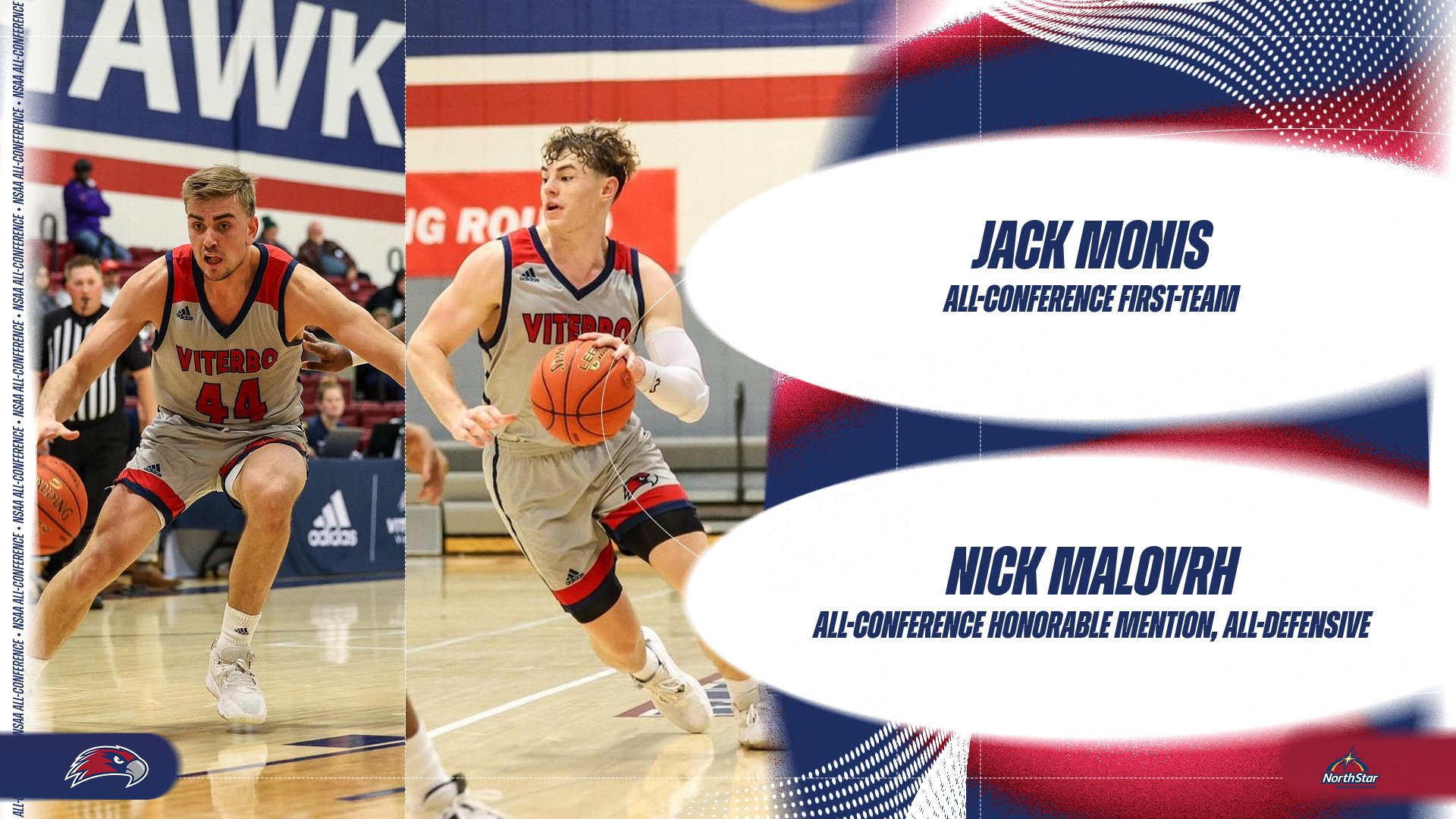 Monis and Malovrh Receive All-Conference Honors