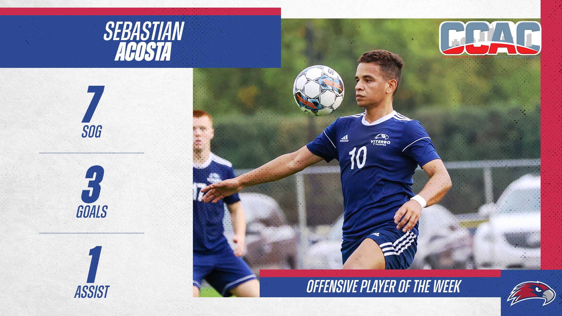 Acosta Named Offensive Player of the Week