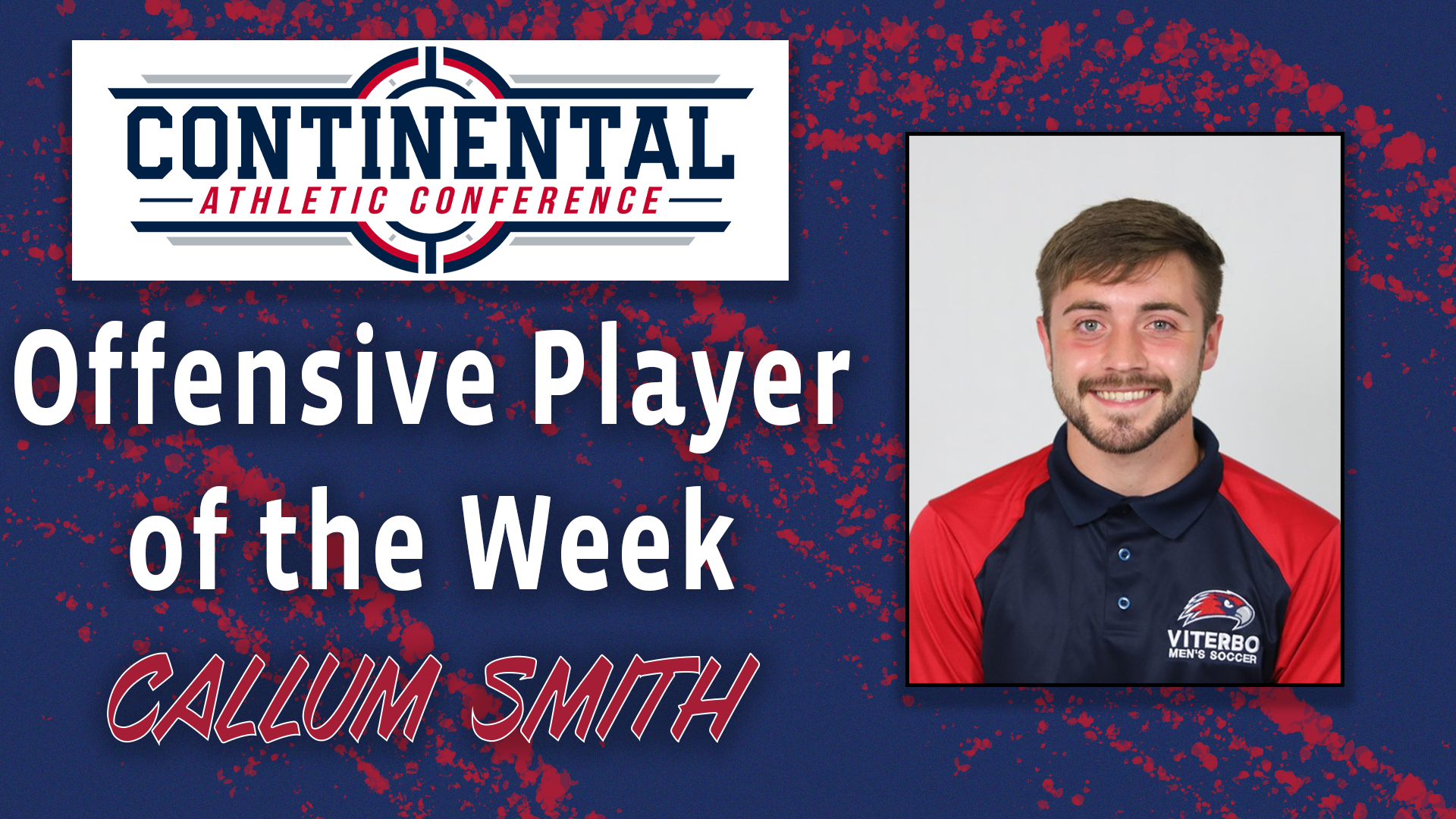 Smith Named CAC Offensive Player of the Week
