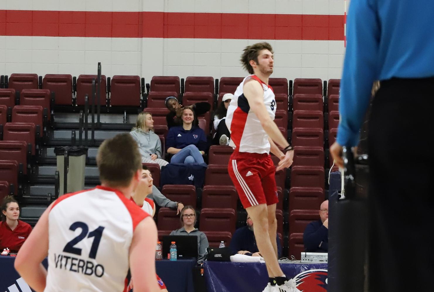 Viterbo Falls to Clarke in Four Sets
