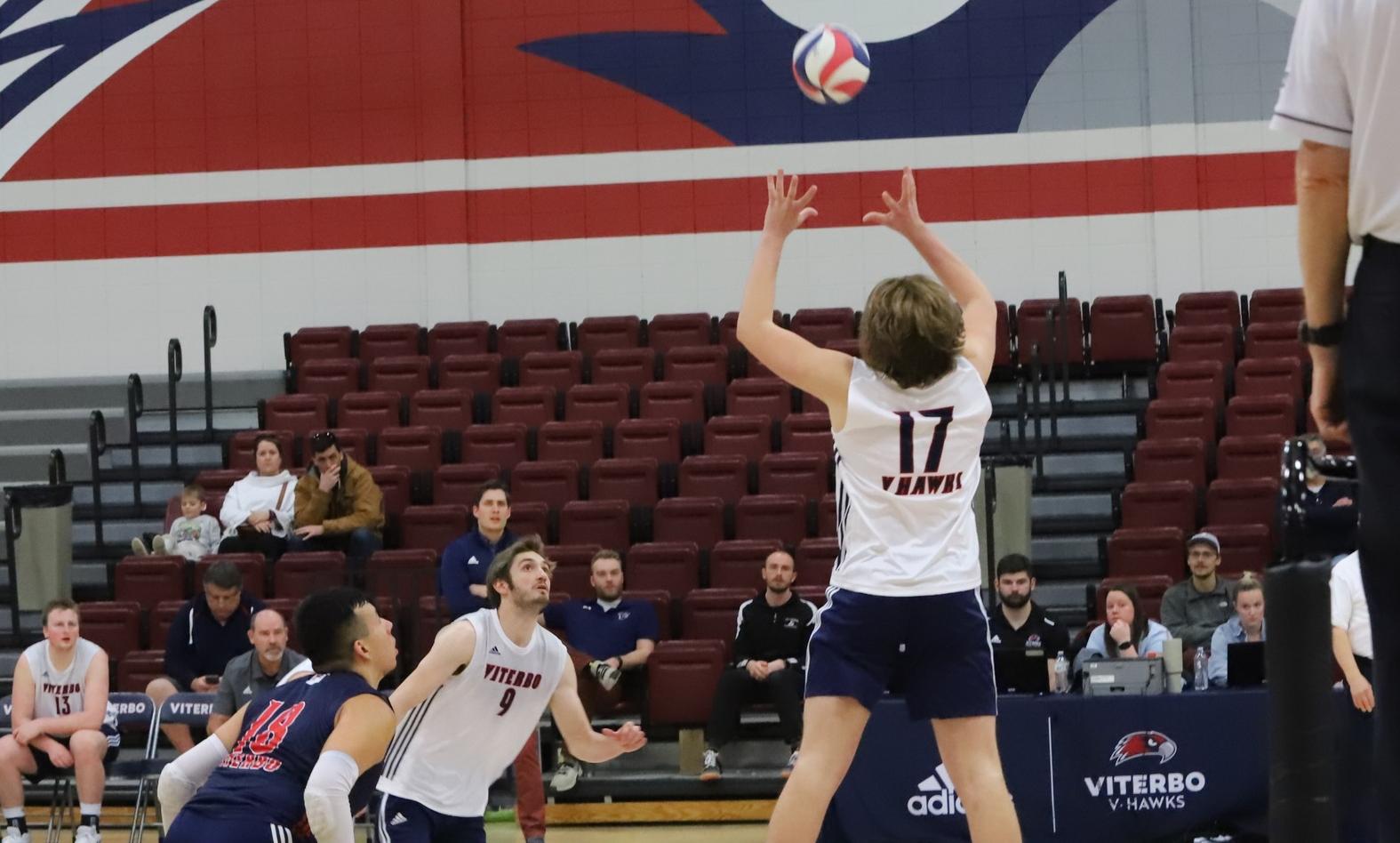 Men's Volleyball Snaps Losing Streak with Win at Cardinal Stritch