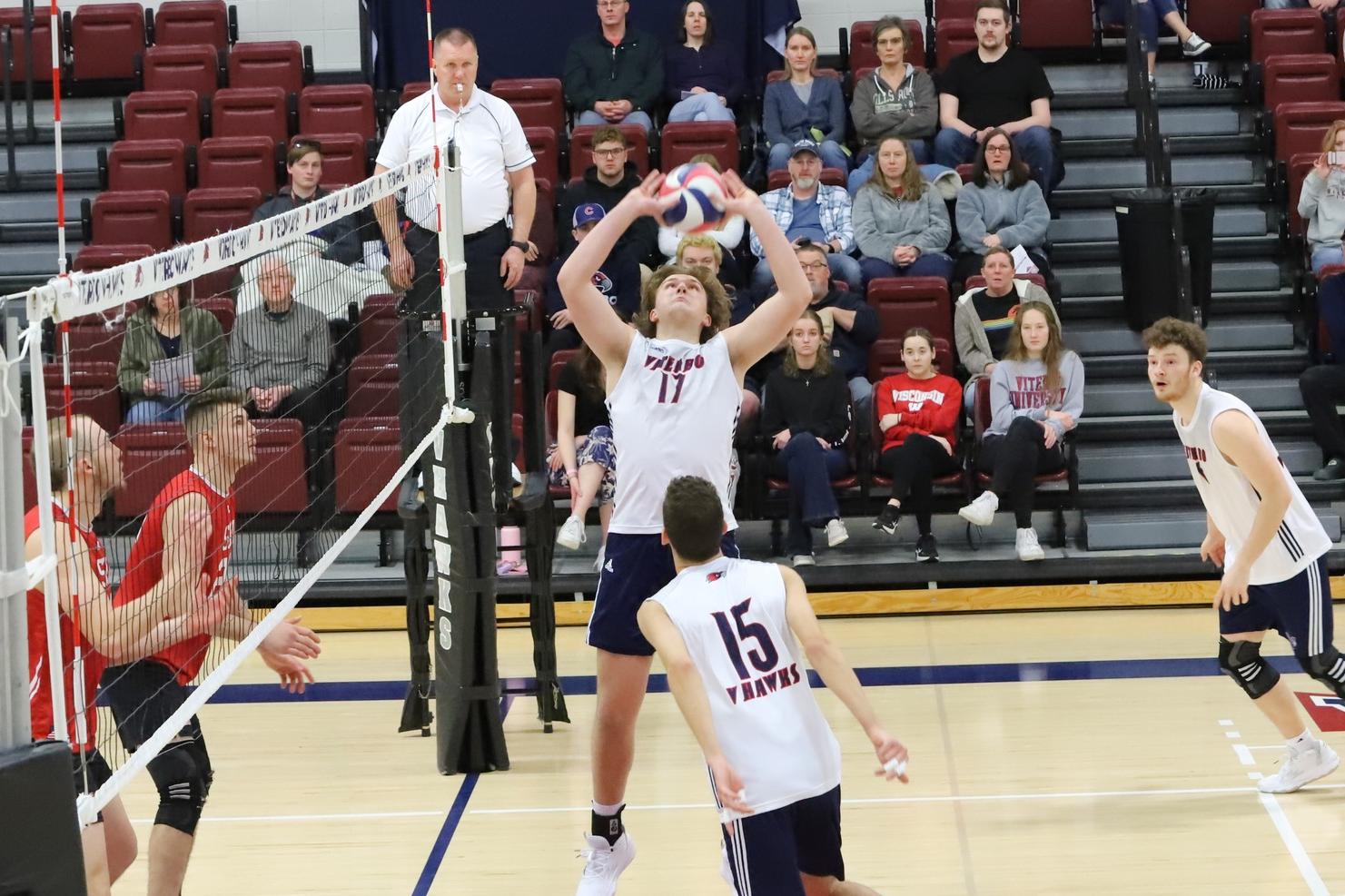 Men's Volleyball Falls to Judson on the Road