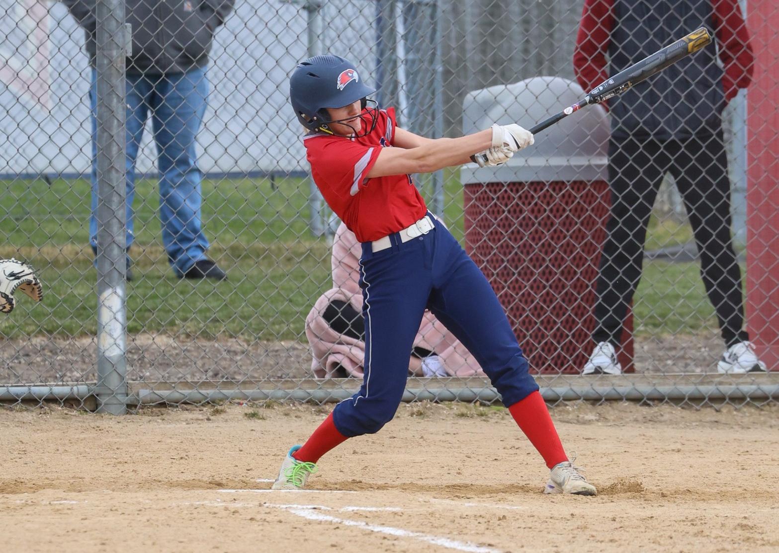 V-Hawks Finish Non-Conference Schedule with Doubleheader Win
