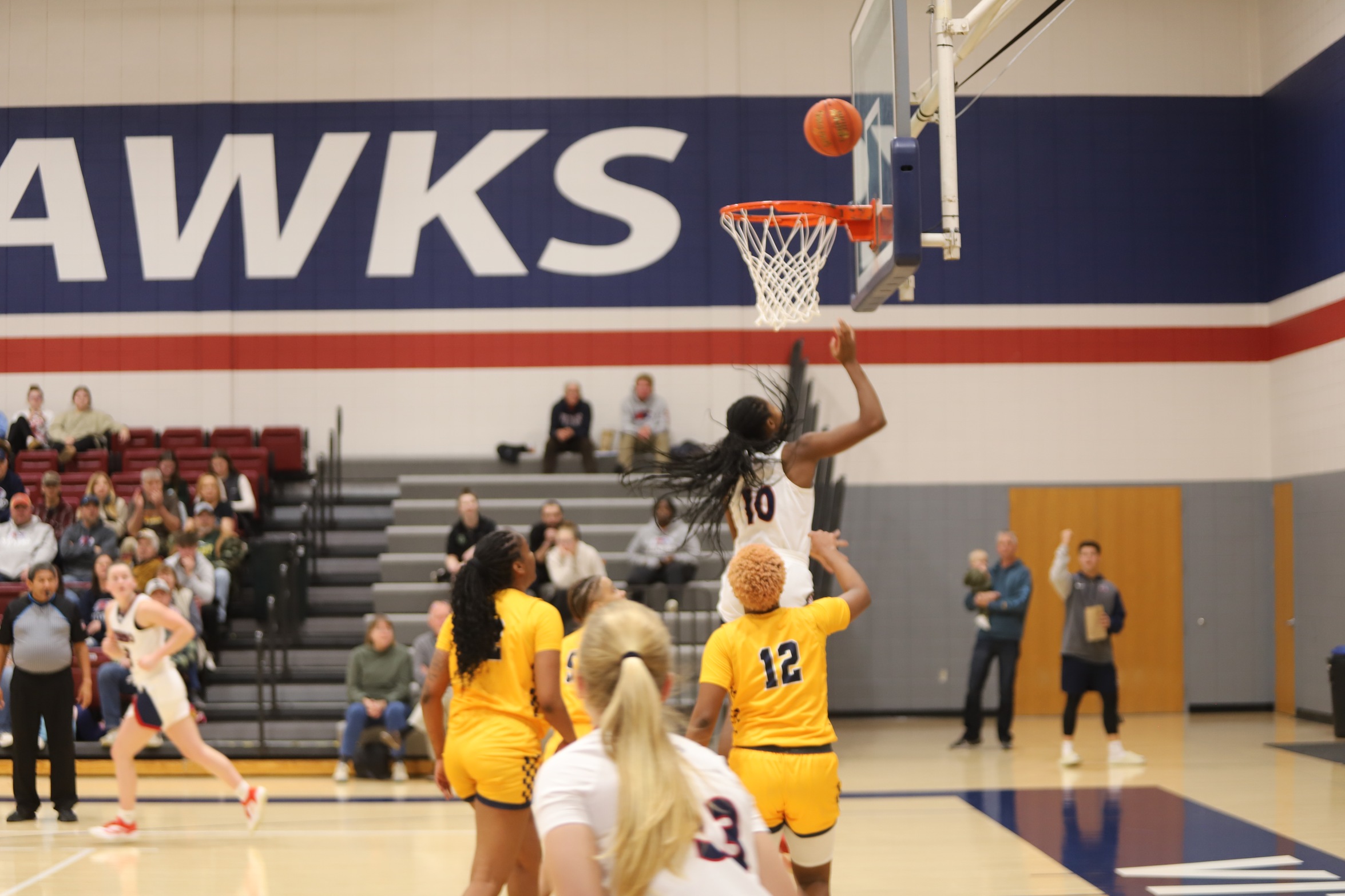 V-Hawks Win Conference Opener