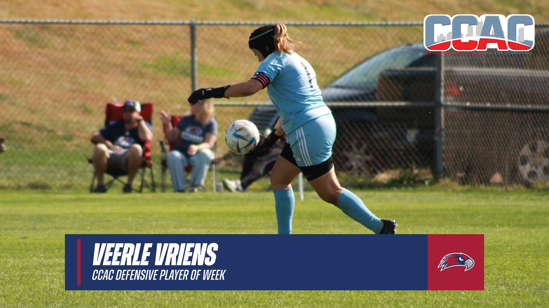 Vriens Named Defensive Player of the Week