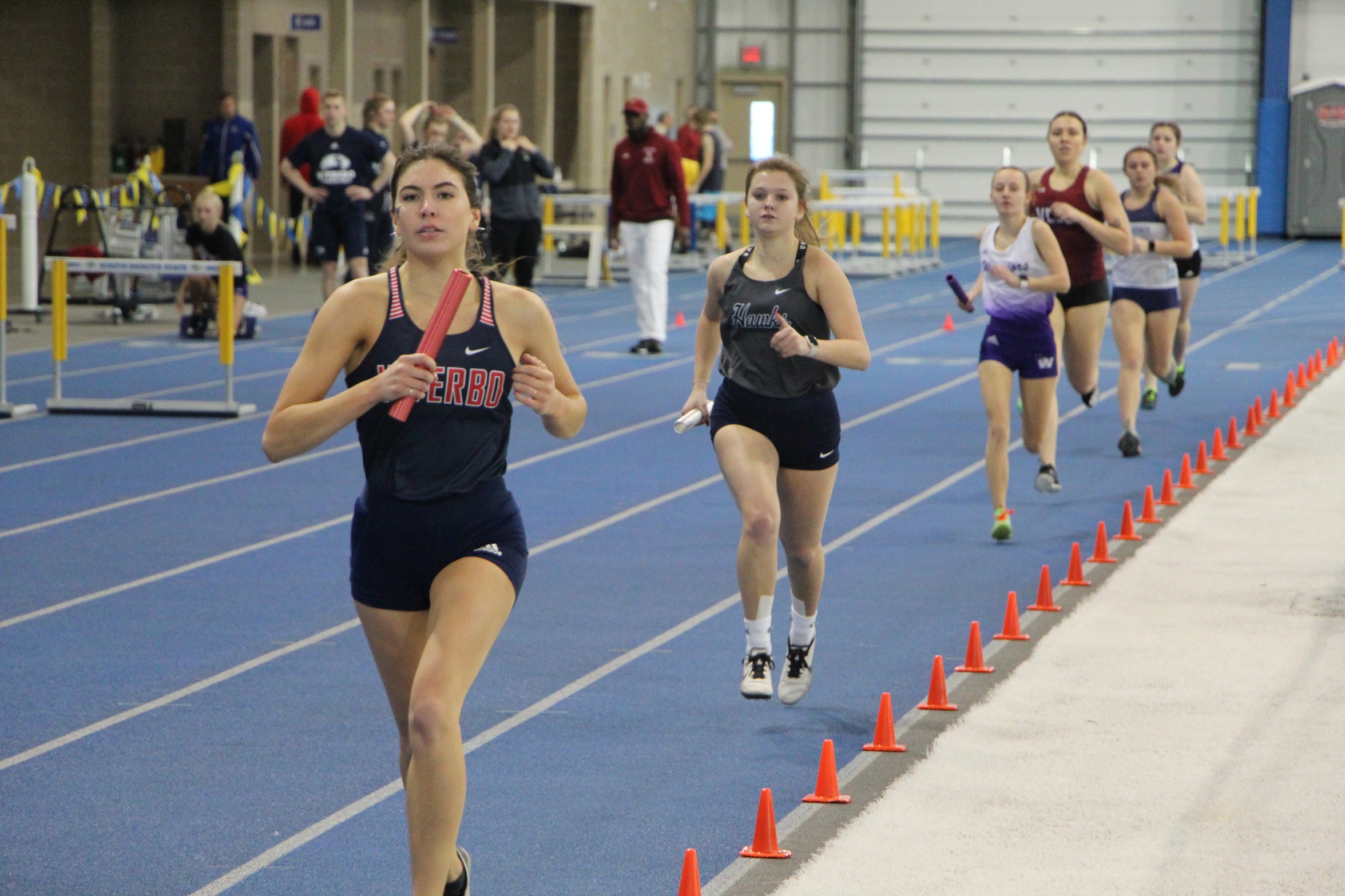 Women's Indoor Track and Field team places third at NSAA Championships