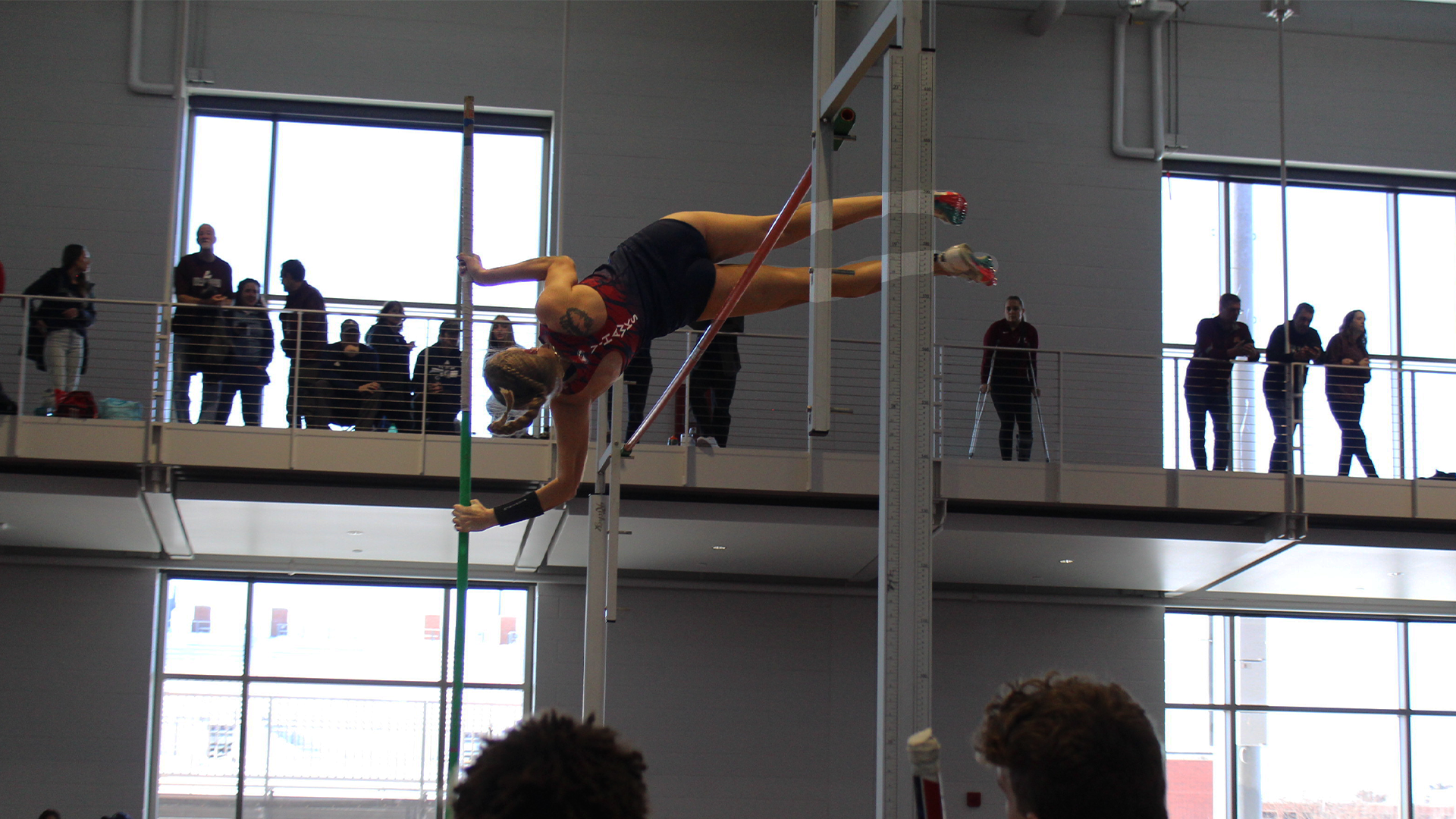 Two Pole Vaulters Podium at St. Olaf Invite