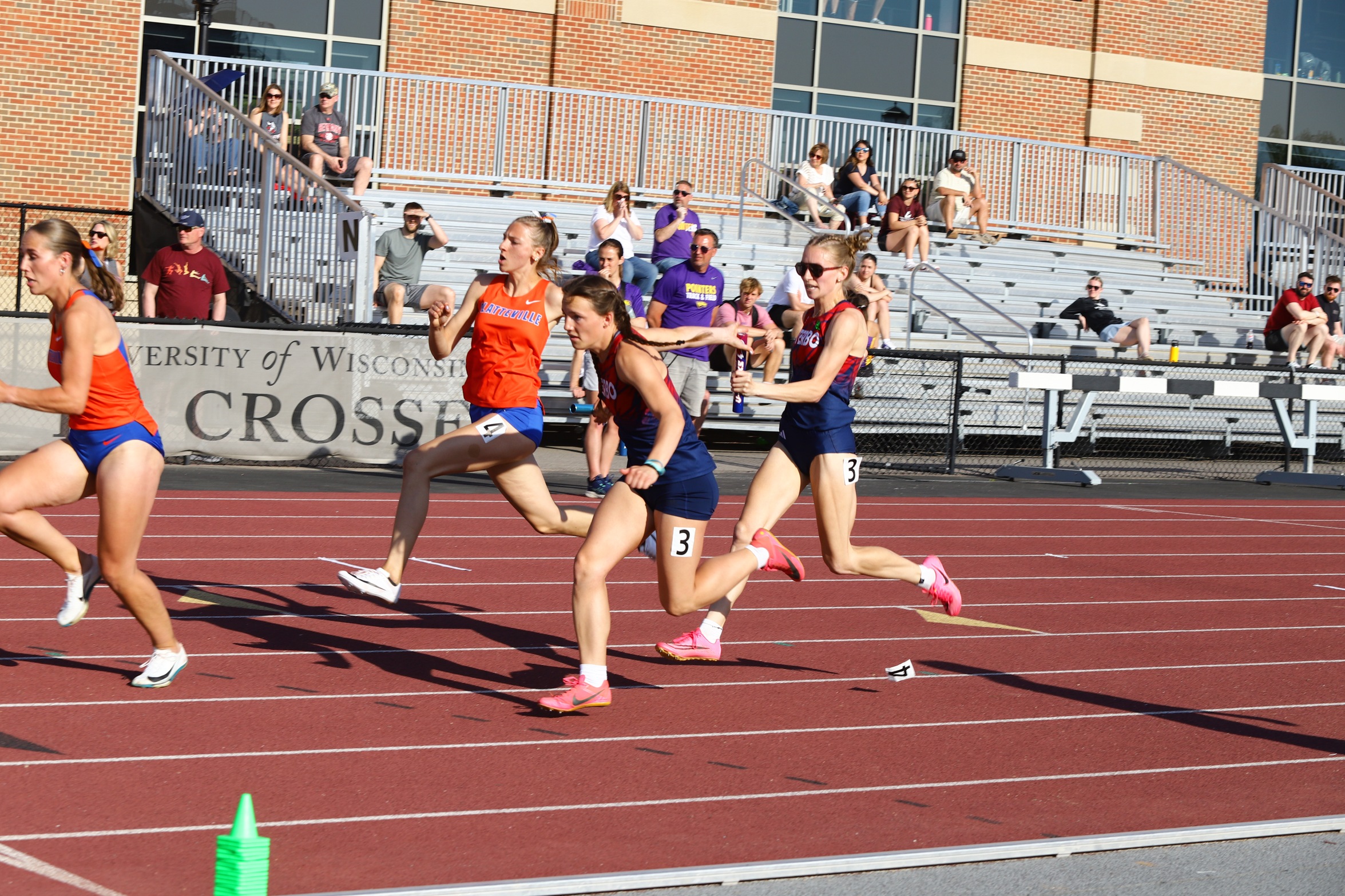 4x100 Relay Qualifies at Uncaged Eagle