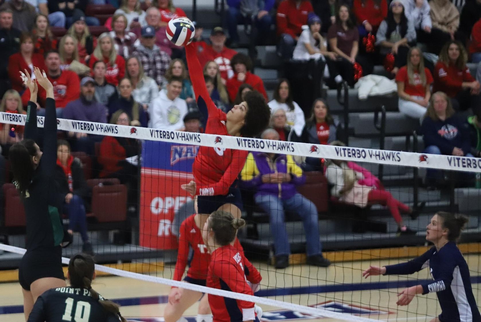 V-Hawks Sweep Point Park, Advance to Final Site