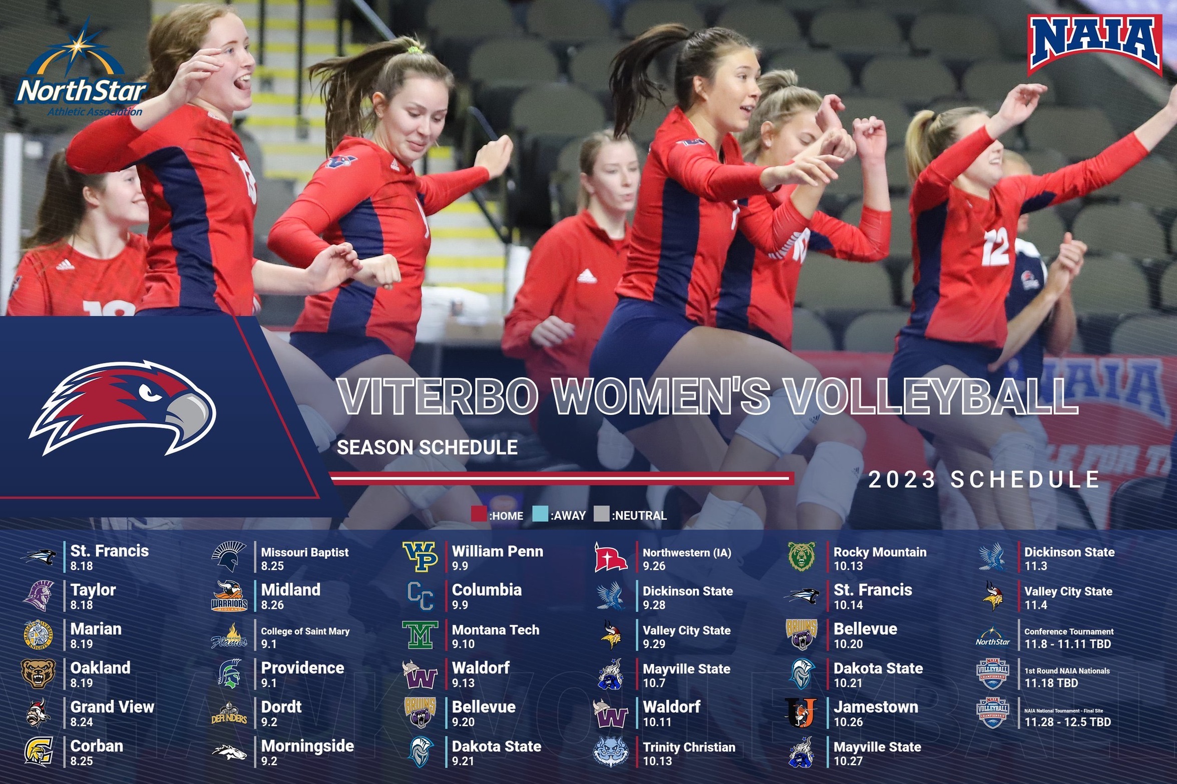 Women's Volleyball Releases 2023 Schedule